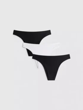 Set de 3 tanga braziliene invizibile