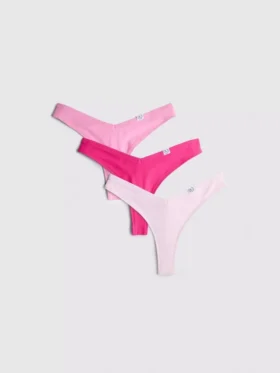 Set de 3 tanga din bumbac „Miami”