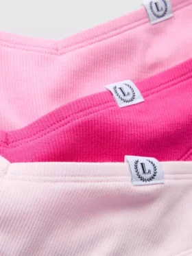 Set de 3 tanga din bumbac „Miami”