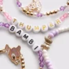 Set de 4 brățări cu Bambi de la Disney