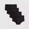 Set de 4 pantaloni scurți din microfibră Set de 4 pantaloni scurți din microfibră