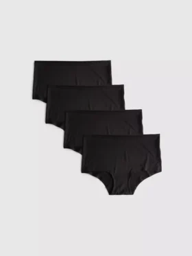 Set de 4 pantaloni scurți din microfibră