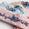 Set de 4 perechi de Șosete scurte cu Stitch de la Disney Set de 4 perechi de Șosete scurte cu Stitch de la Disney