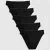 Set de 5 bikini cu conținut ridicat de bumbac Set de 5 bikini cu conținut ridicat de bumbac