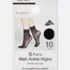 Set de 5 perechi de ciorapi până la gleznă, 10 denari Set de 5 perechi de ciorapi până la gleznă, 10 denari