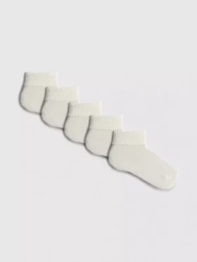 Set de 5 perechi de Șosete cu manșetă din tricot