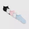 Set de 5 perechi de Șosete scurte cu bordură din tul pentru teniși Set de 5 perechi de Șosete scurte cu bordură din tul pentru teniși