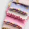 Set de 5 perechi de Șosete scurte cu imprimeu de unicorn Set de 5 perechi de Șosete scurte cu imprimeu de unicorn