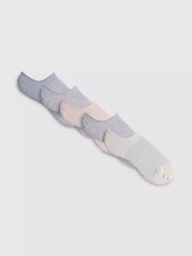 Set de 5 perechi de Șosete scurte din bumbac, invizibile Set de 5 perechi de Șosete scurte din bumbac, invizibile