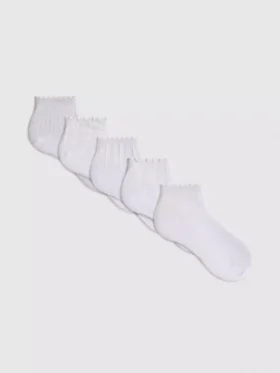 Set de 5 perechi de Șosete texturate până la gleză
