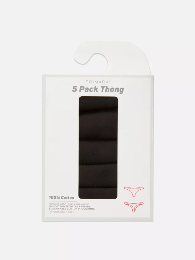 Set de 5 tanga esențiale Set de 5 tanga esențiale
