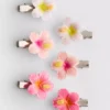 Set de 6 agrafe de păr cu flori