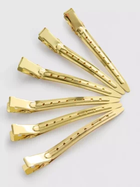 Set de 6 agrafe de păr metalice PS… Pro pentru separarea șuvițelor Set de 6 agrafe de păr metalice PS… Pro pentru separarea șuvițelor