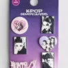 Set de 6 insigne K-pop „Demon Hunters”