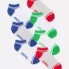 Set de 7 perechi de Șosete de teniș cu zilele săptămânii Set de 7 perechi de Șosete de teniș cu zilele săptămânii