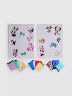 Set de autocolante metalizate cu Minnie Mouse de la Disney