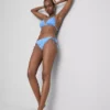 Set de bikini triunghiular cu legături laterale Set de bikini triunghiular cu legături laterale