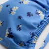 Set de bikini triunghiular cu legături laterale Set de bikini triunghiular cu legături laterale