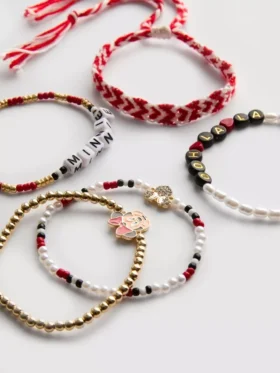Set de brățări cu Minnie Mouse de la Disney