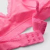 Set de lenjerie intimă triunghiulară fără cusături, din jacquard Set de lenjerie intimă triunghiulară fără cusături, din jacquard