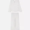 Set de pijamale „boyfriend” din tricot Set de pijamale „boyfriend” din tricot