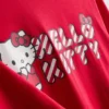 Set de pijamale cu dungi Hello Kitty Set de pijamale cu dungi Hello Kitty