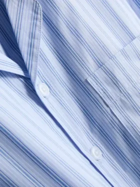 Set de pijamale cu mâneci lungi, în dungi Set de pijamale cu mâneci lungi, în dungi