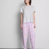 Set de pijamale din bumbac cu imprimeu Set de pijamale din bumbac cu imprimeu