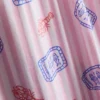 Set de pijamale din bumbac cu imprimeu Set de pijamale din bumbac cu imprimeu