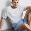 Set de pijamale scurte cu dungi Set de pijamale scurte cu dungi