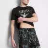 Set de pijamale scurte Nirvana