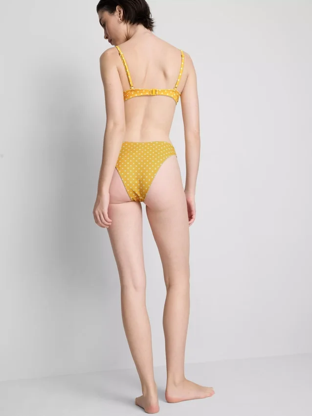 Slip de bikini brazilian cu buline Slip de bikini brazilian cu buline