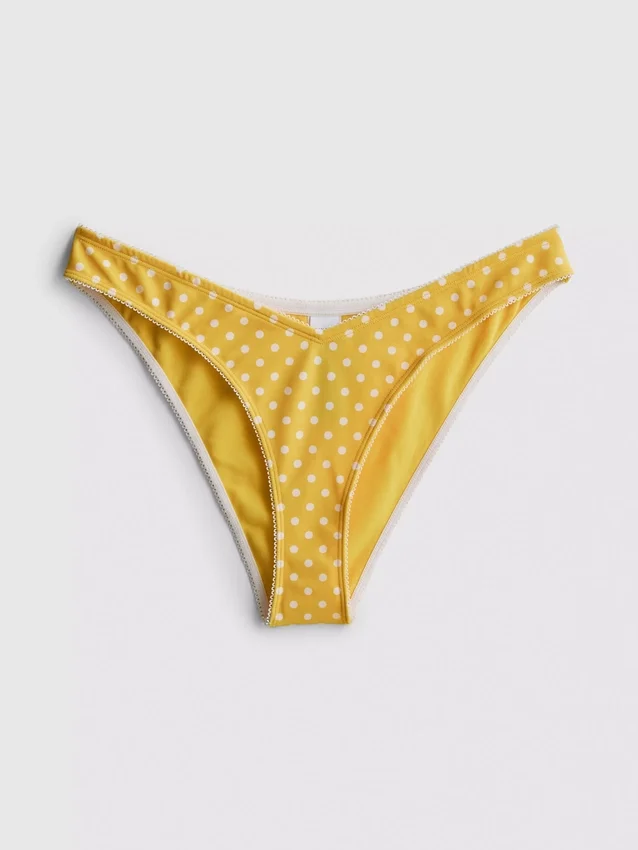 Slip de bikini brazilian cu buline Slip de bikini brazilian cu buline