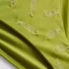Slip de bikini cu broderie și legături laterale Slip de bikini cu broderie și legături laterale