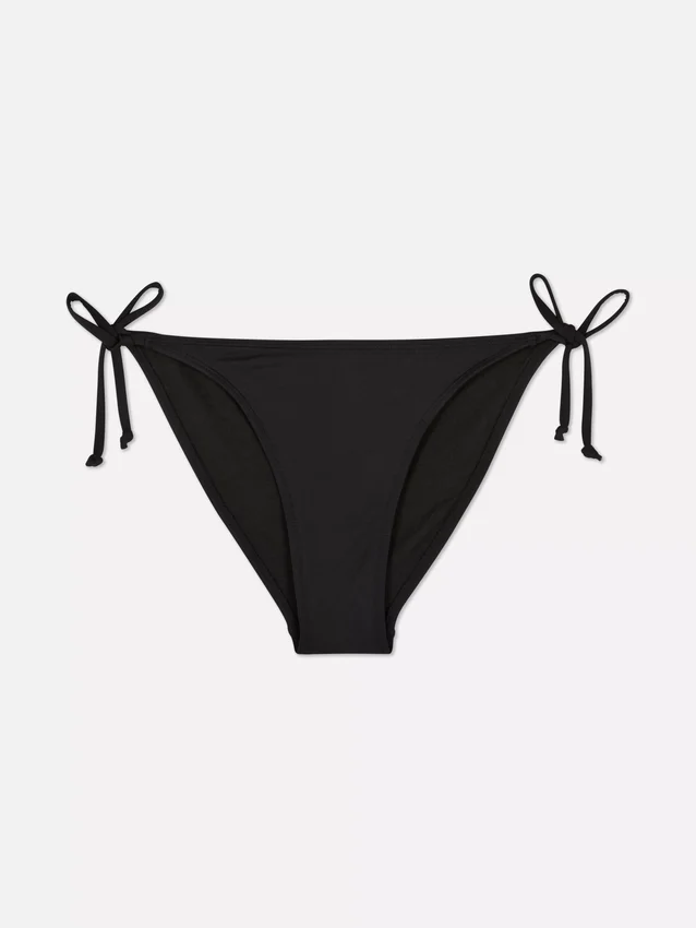 Slip de bikini cu legături laterale Slip de bikini cu legături laterale