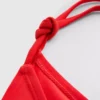 Slip de bikini cu legături laterale, cu imprimeu de tucan Slip de bikini cu legături laterale, cu imprimeu de tucan