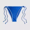 Slip de bikini cu legături laterale și detalii cusute Slip de bikini cu legături laterale și detalii cusute
