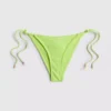 Slip de bikini cu legături laterale și mărgele Slip de bikini cu legături laterale și mărgele