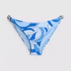Slip de bikini cu model abstract în spirală