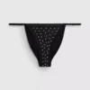 Slip de bikini cu strasuri Slip de bikini cu strasuri