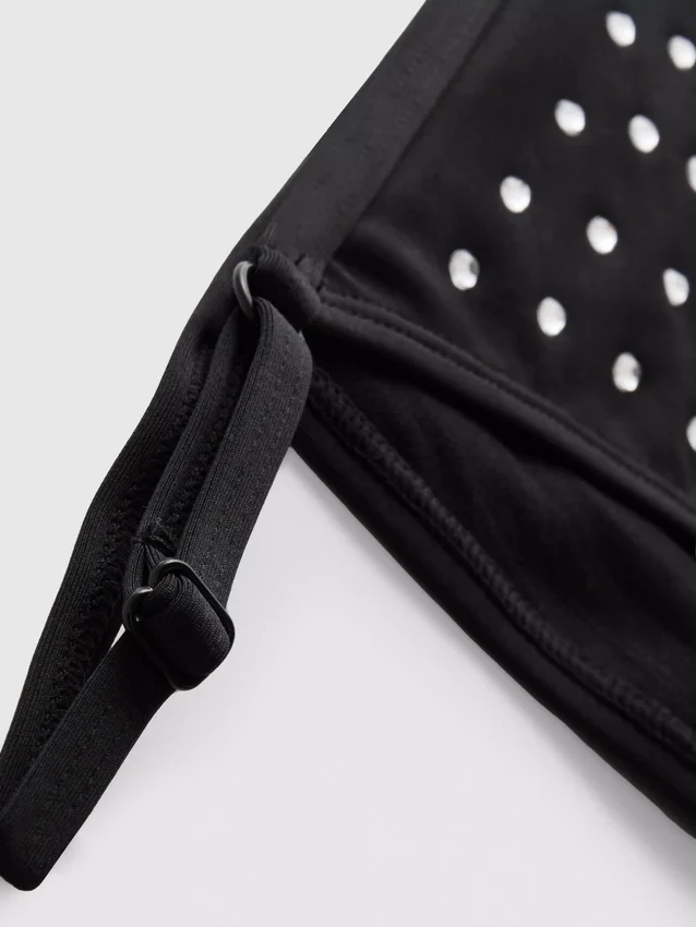 Slip de bikini cu strasuri Slip de bikini cu strasuri