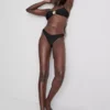 Slip de bikini cu volane Slip de bikini cu volane