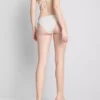 Slipuri de bikini cu imprimeu floral 3D și legături laterale