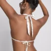 Sutien de bikini cu gât halter și imprimeu bandana Sutien de bikini cu gât halter și imprimeu bandana