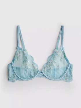 Sutien transparent cu sârmă tip fluture, mărimea A-E