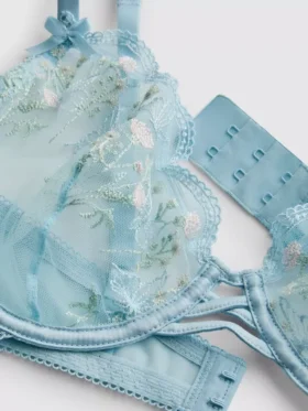 Sutien transparent cu sârmă tip fluture, mărimea A-E