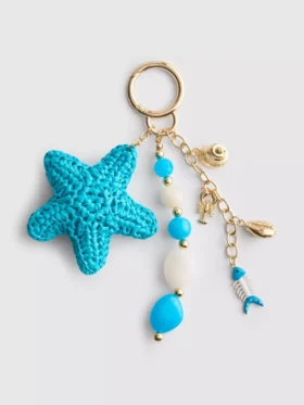 Talisman pentru geantă în formă de stea de mare