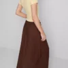 The Primark Scene | Fustă midi din amestec de bumbac