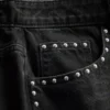 The Primark Scene | Șorturi din denim de bumbac cu ținte The Primark Scene | Șorturi din denim de bumbac cu ținte