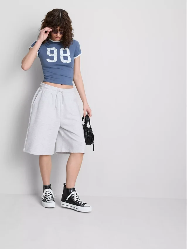 The Primark Scene | Șorturi din tricou din amestec de bumbac The Primark Scene | Șorturi din tricou din amestec de bumbac